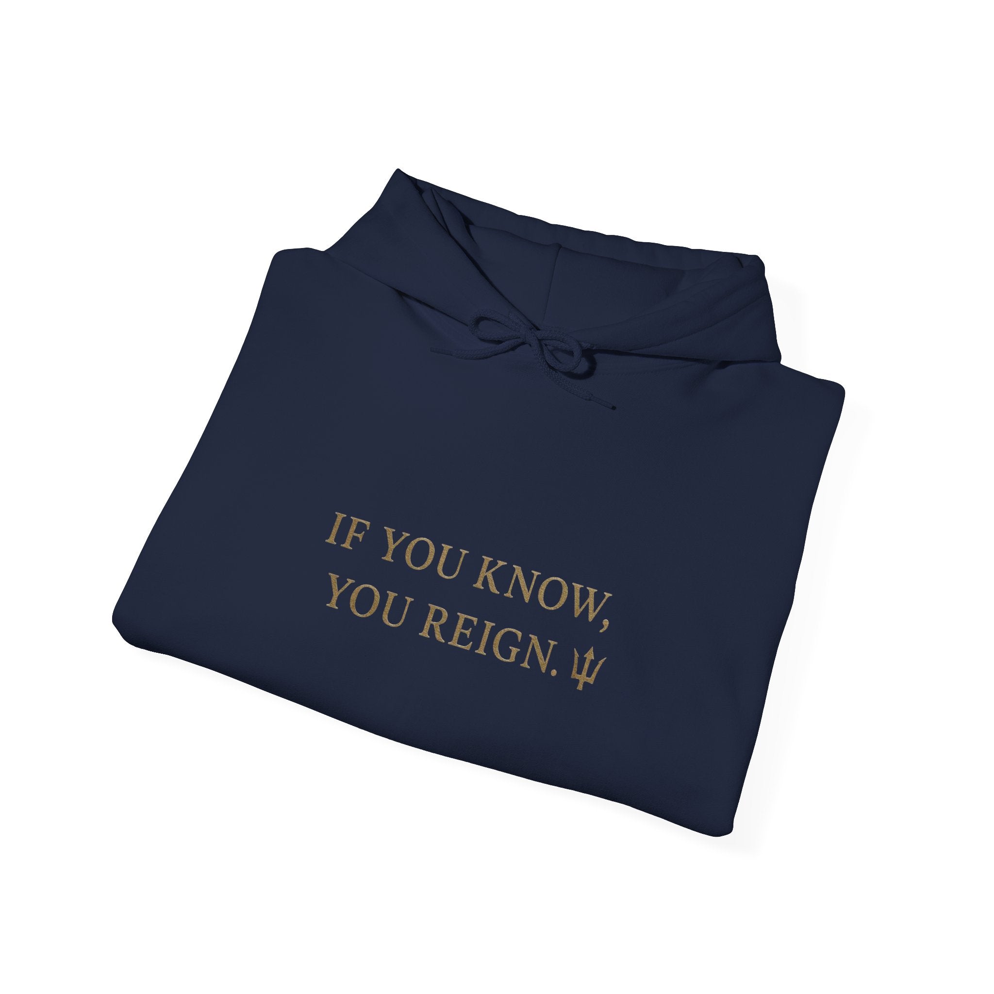 If You Know, You Reign Sweatshirt | Cozy Unisex Hoodie for Empowerment, Casual Wear, Gift for Friends, Inspirational Apparel