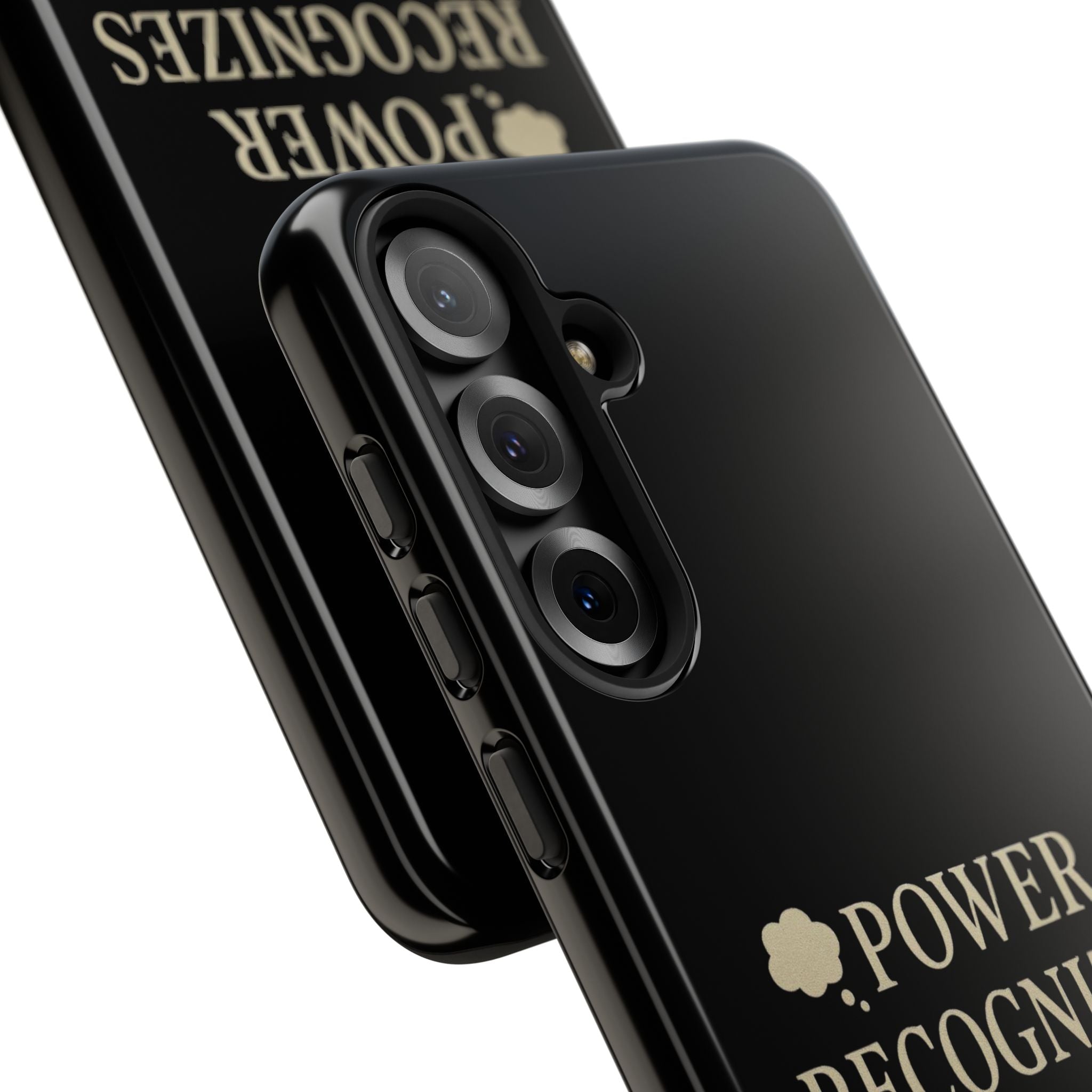 Power Recognizes Power Phone Case