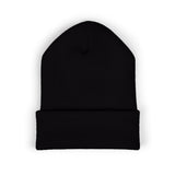 Embroidered 'Le Magnifique' Classic Cuffed Beanie — Cozy Chic Winter Hat