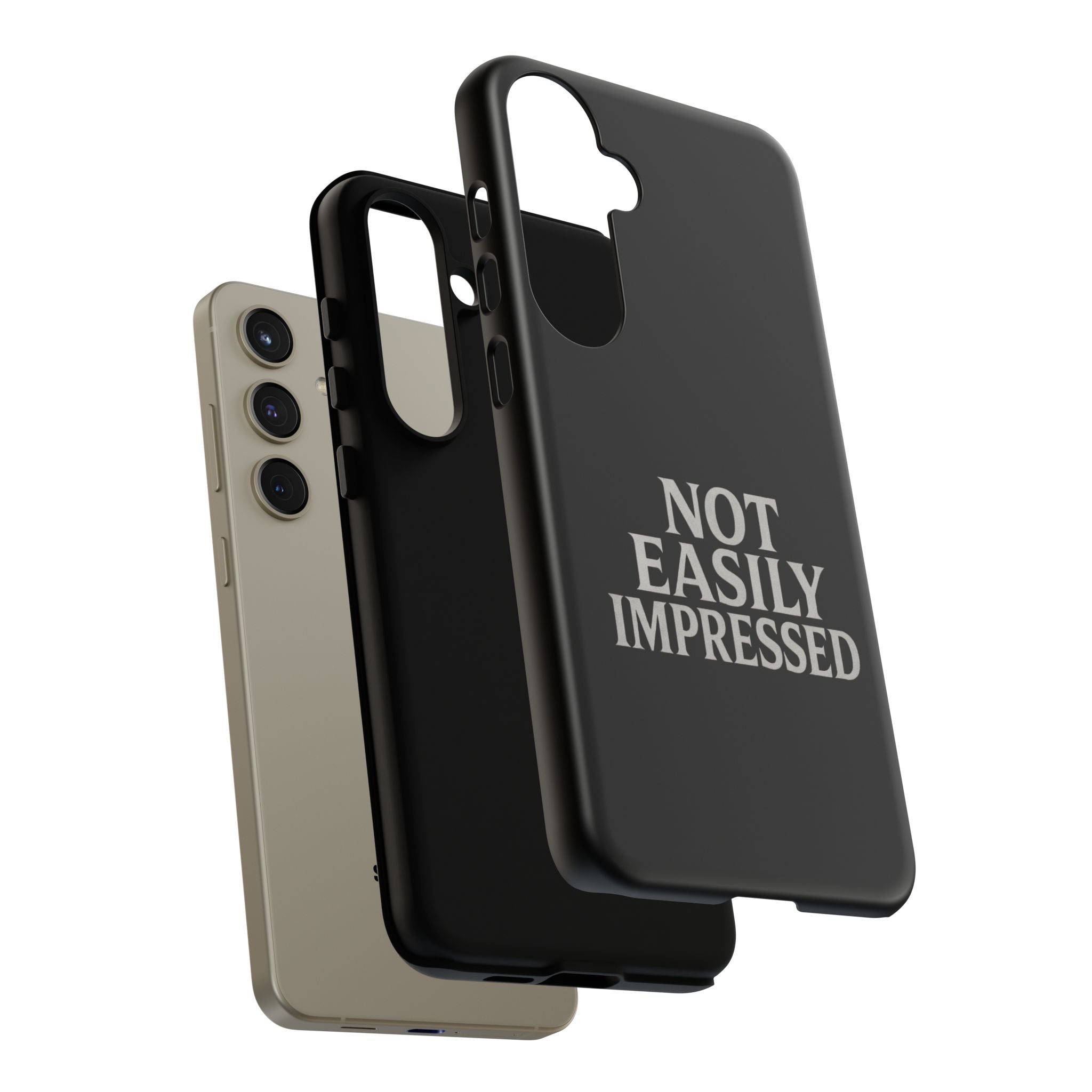 Not Easily Impressed Phone Case