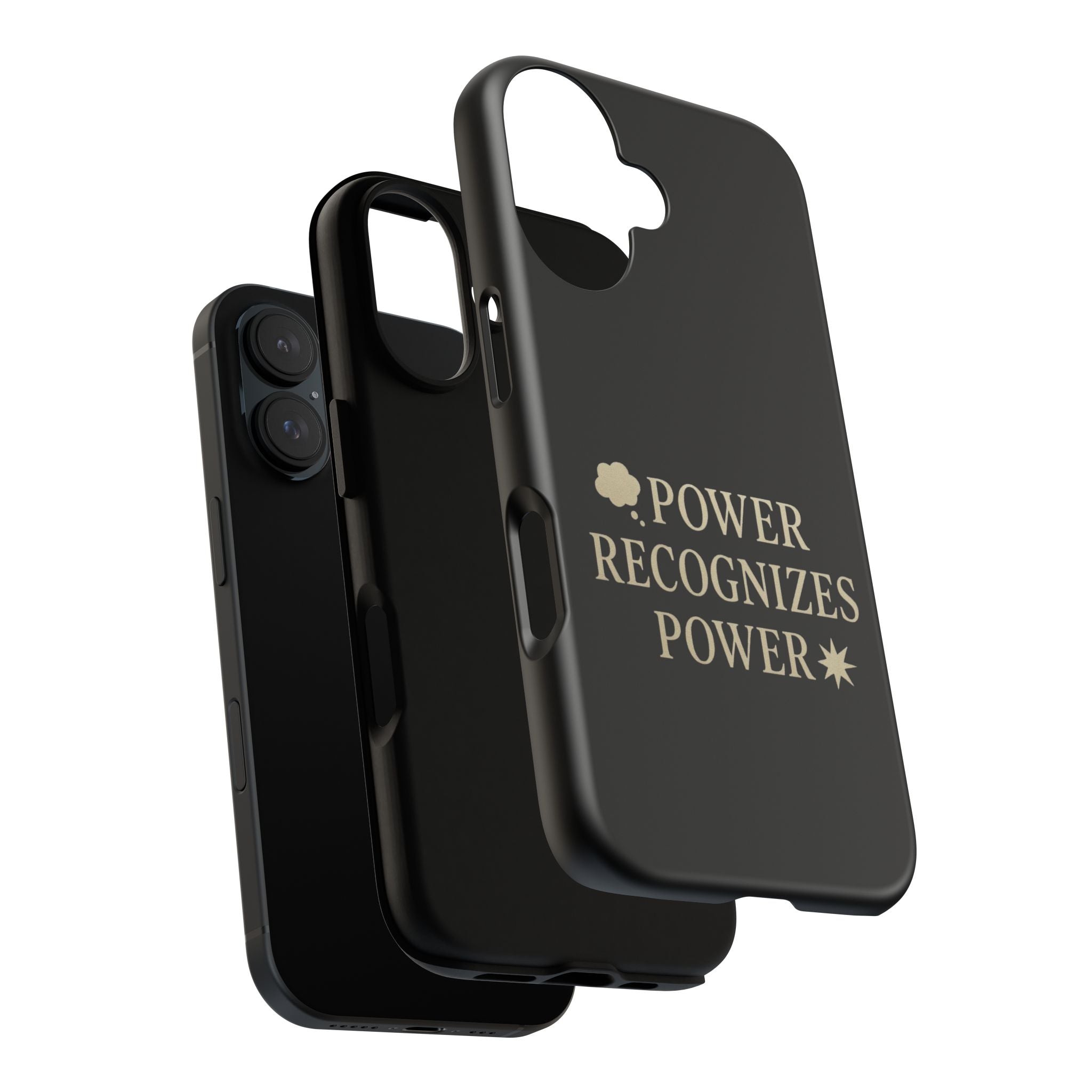 Power Recognizes Power Phone Case
