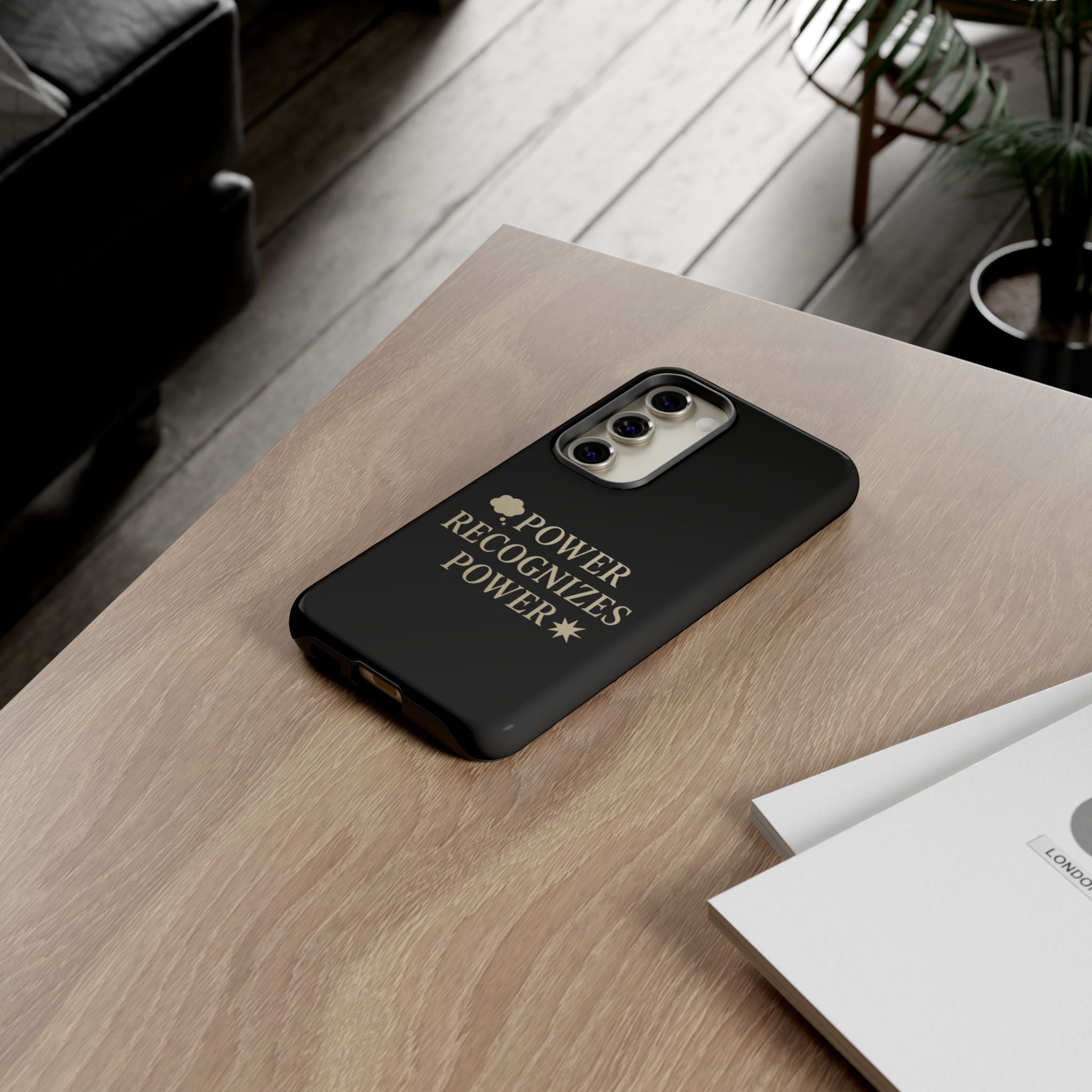 Power Recognizes Power Phone Case