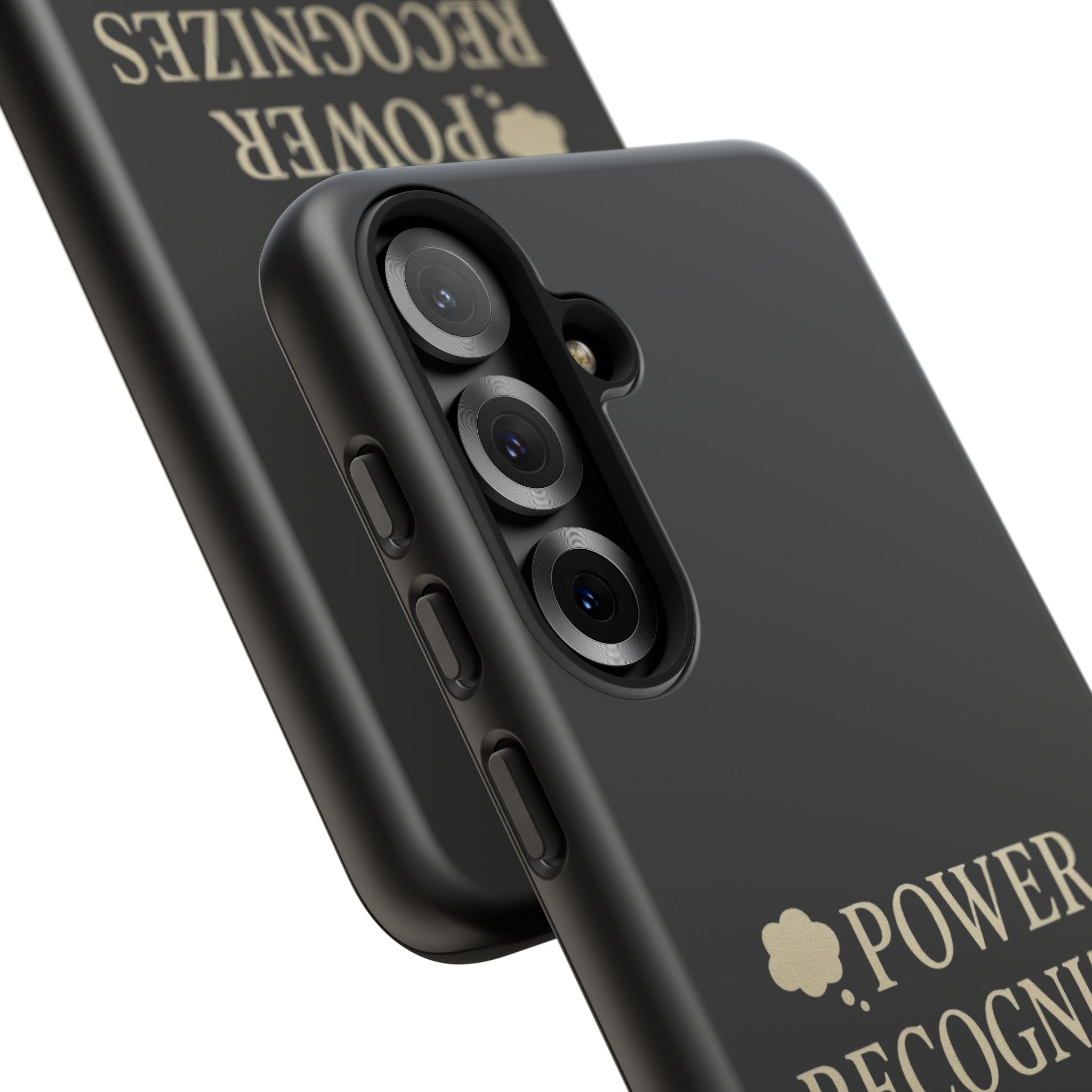 Power Recognizes Power Phone Case