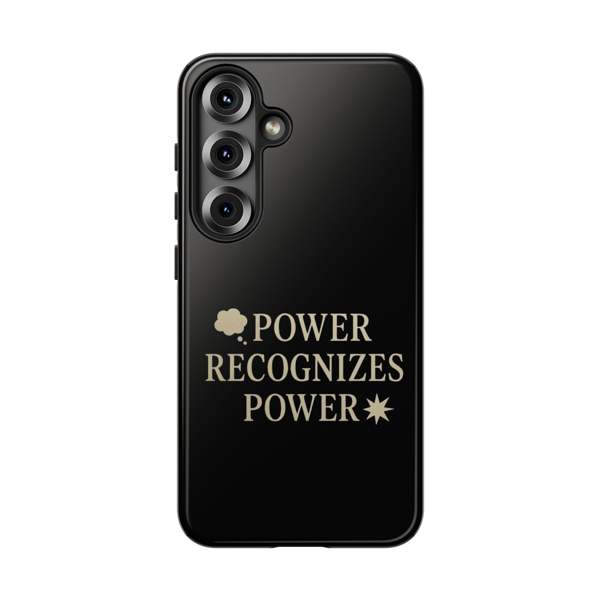 Power Recognizes Power Phone Case