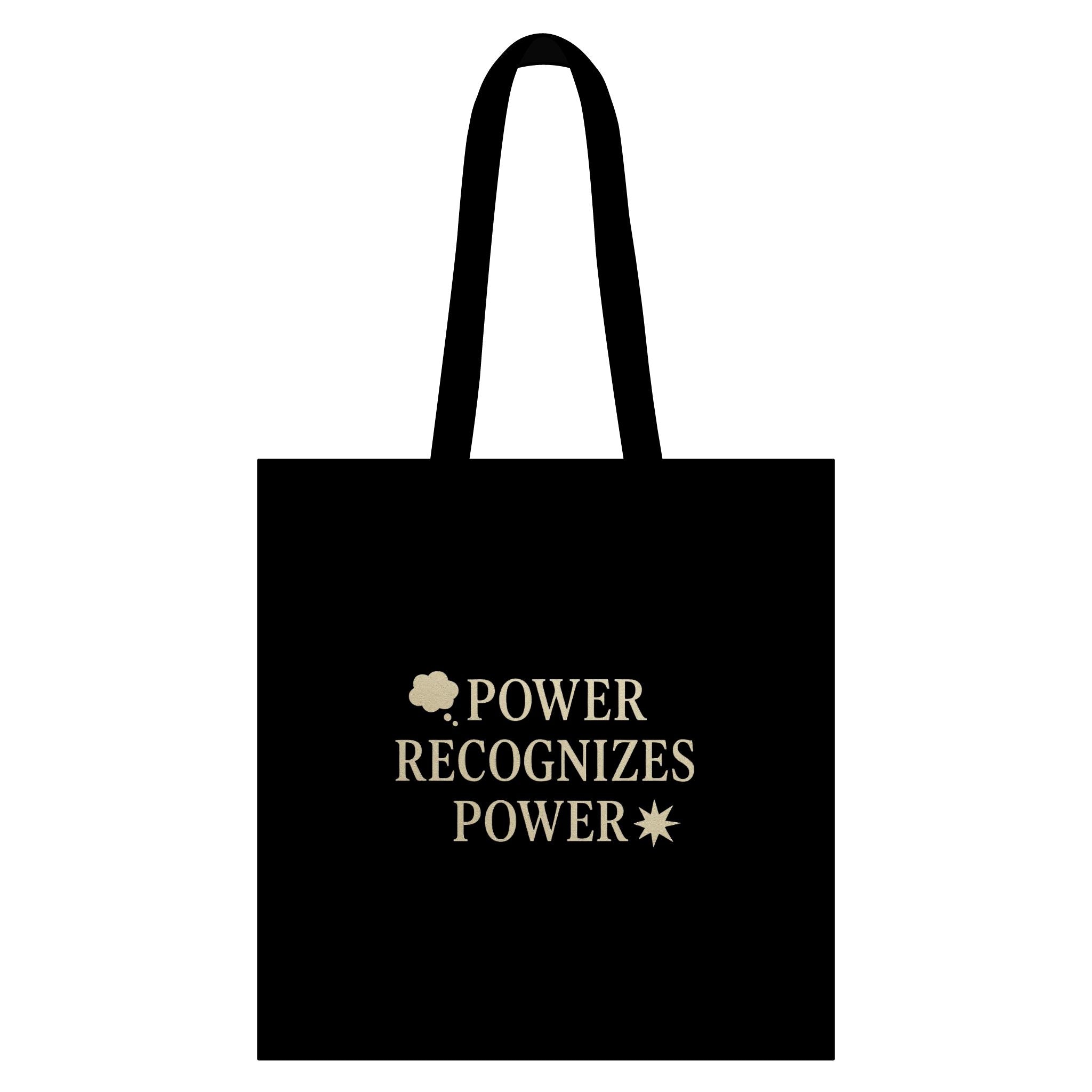 Power Recognizes Power Canvas Grocery Tote