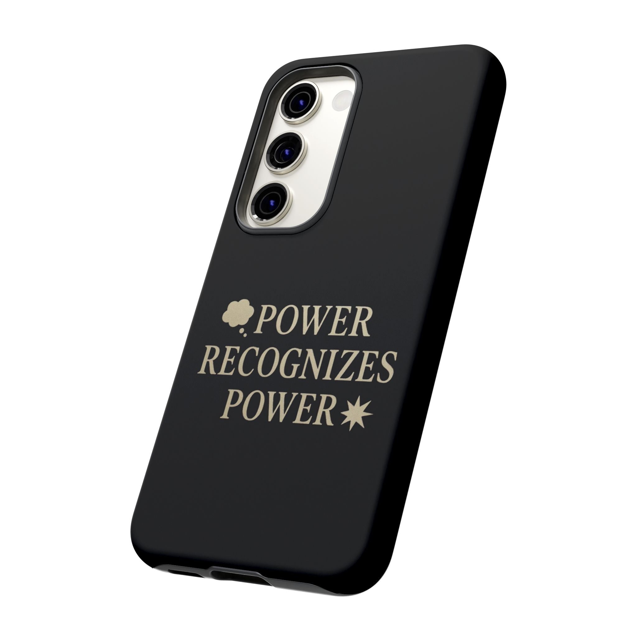 Power Recognizes Power Phone Case