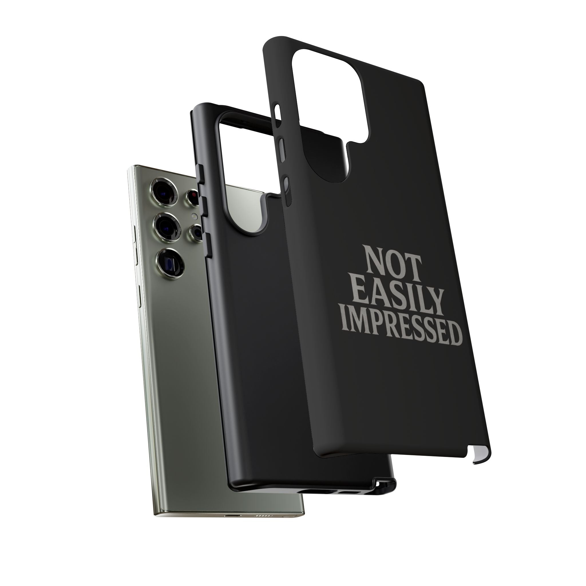 Not Easily Impressed Phone Case