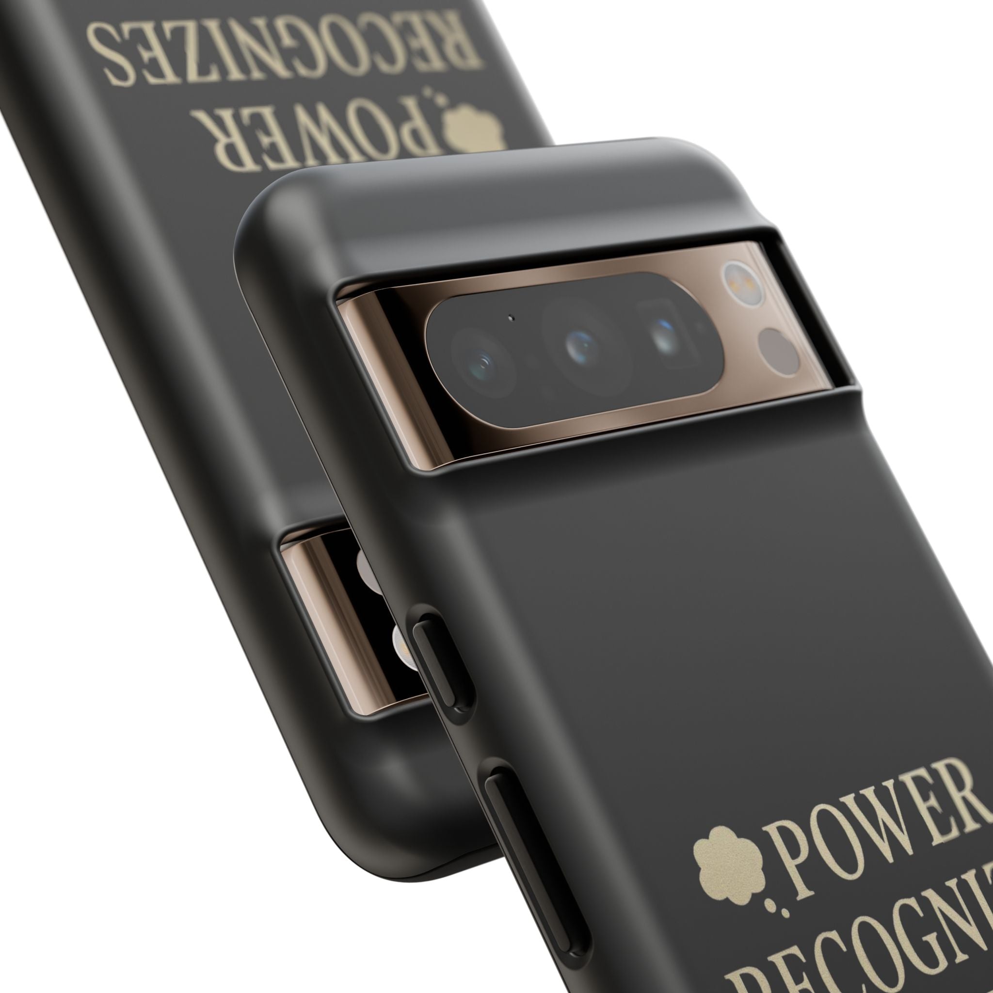Power Recognizes Power Phone Case