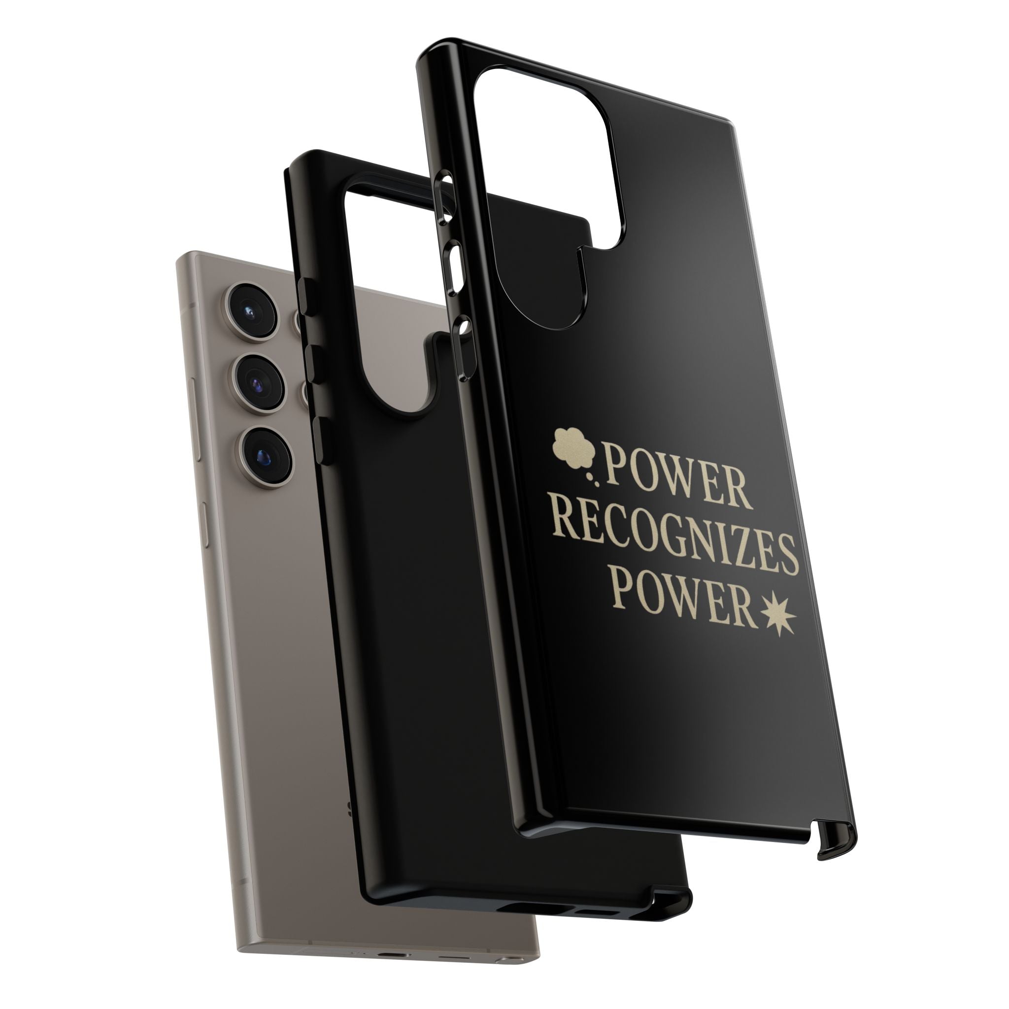 Power Recognizes Power Phone Case