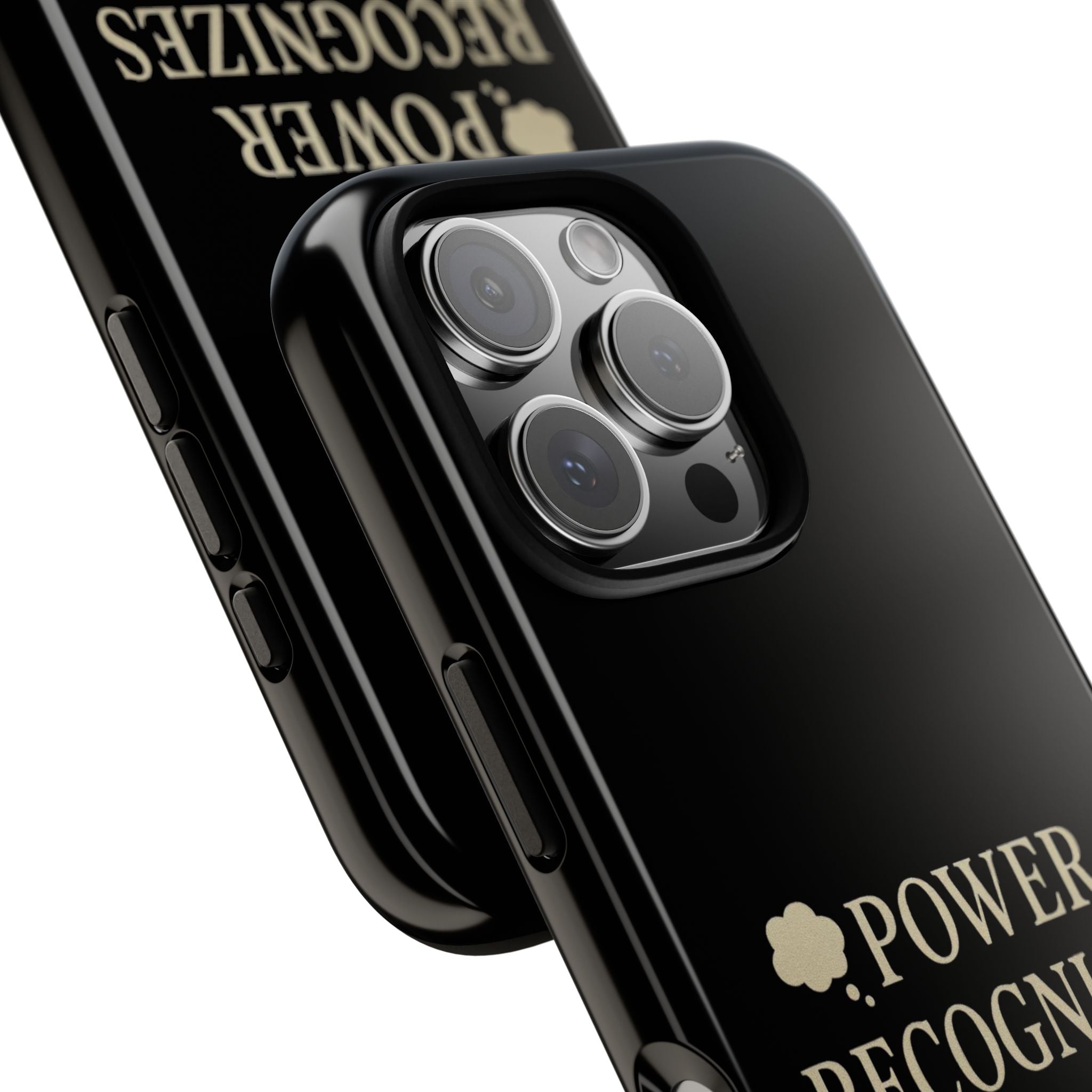 Power Recognizes Power Phone Case