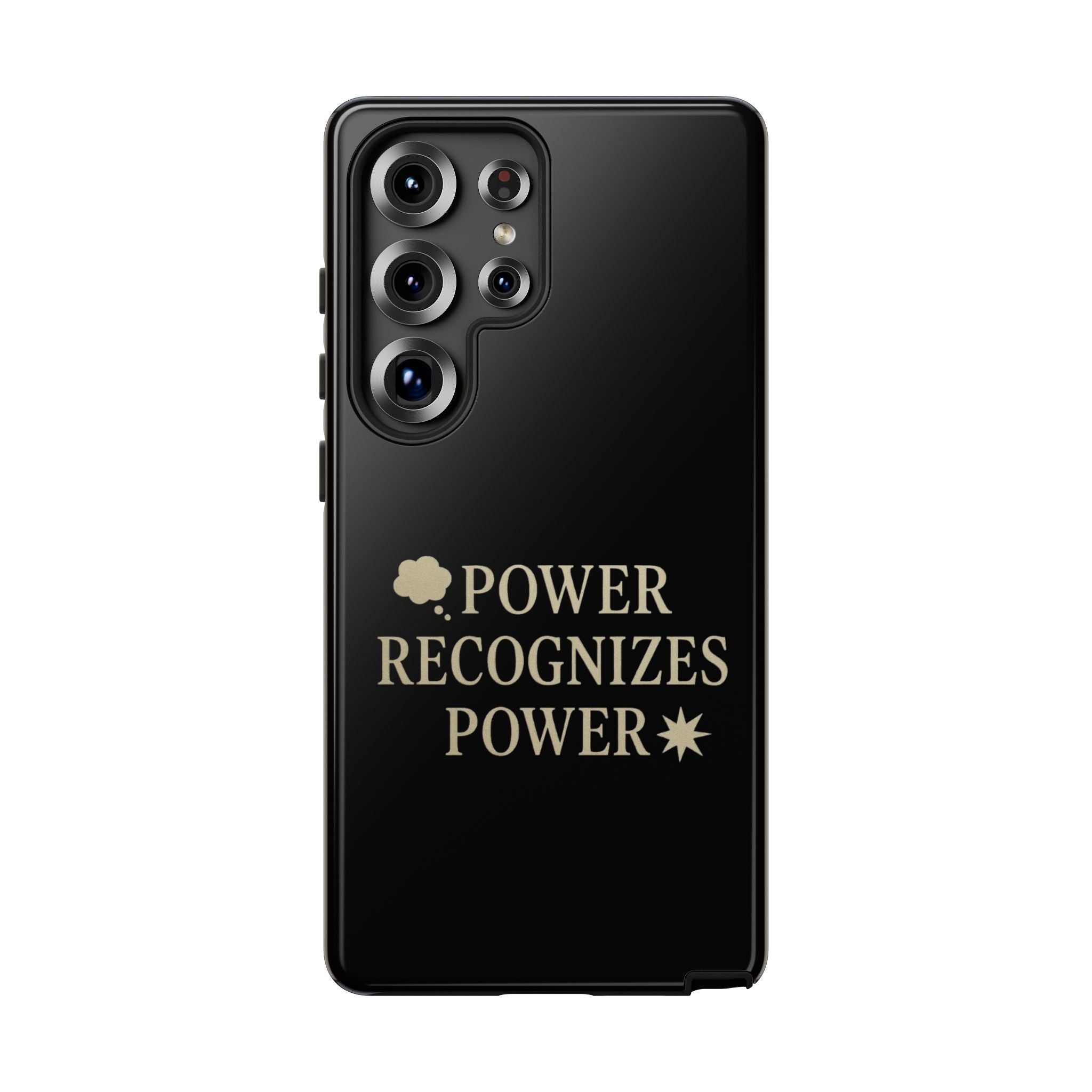 Power Recognizes Power Phone Case