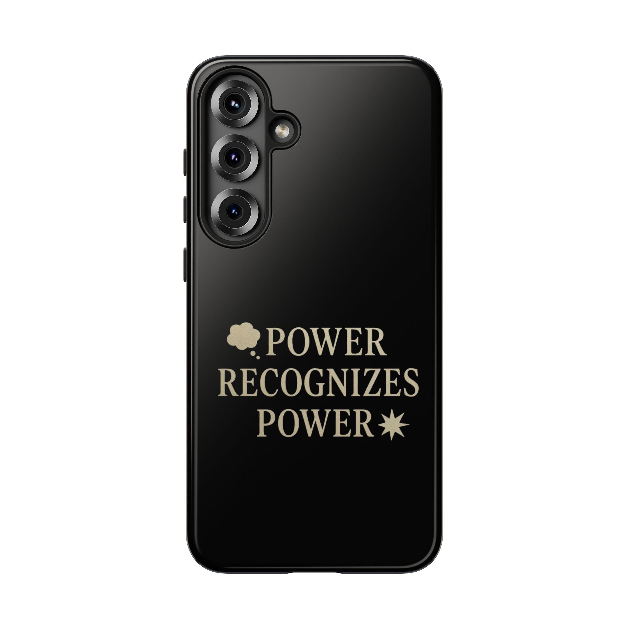 Power Recognizes Power Phone Case