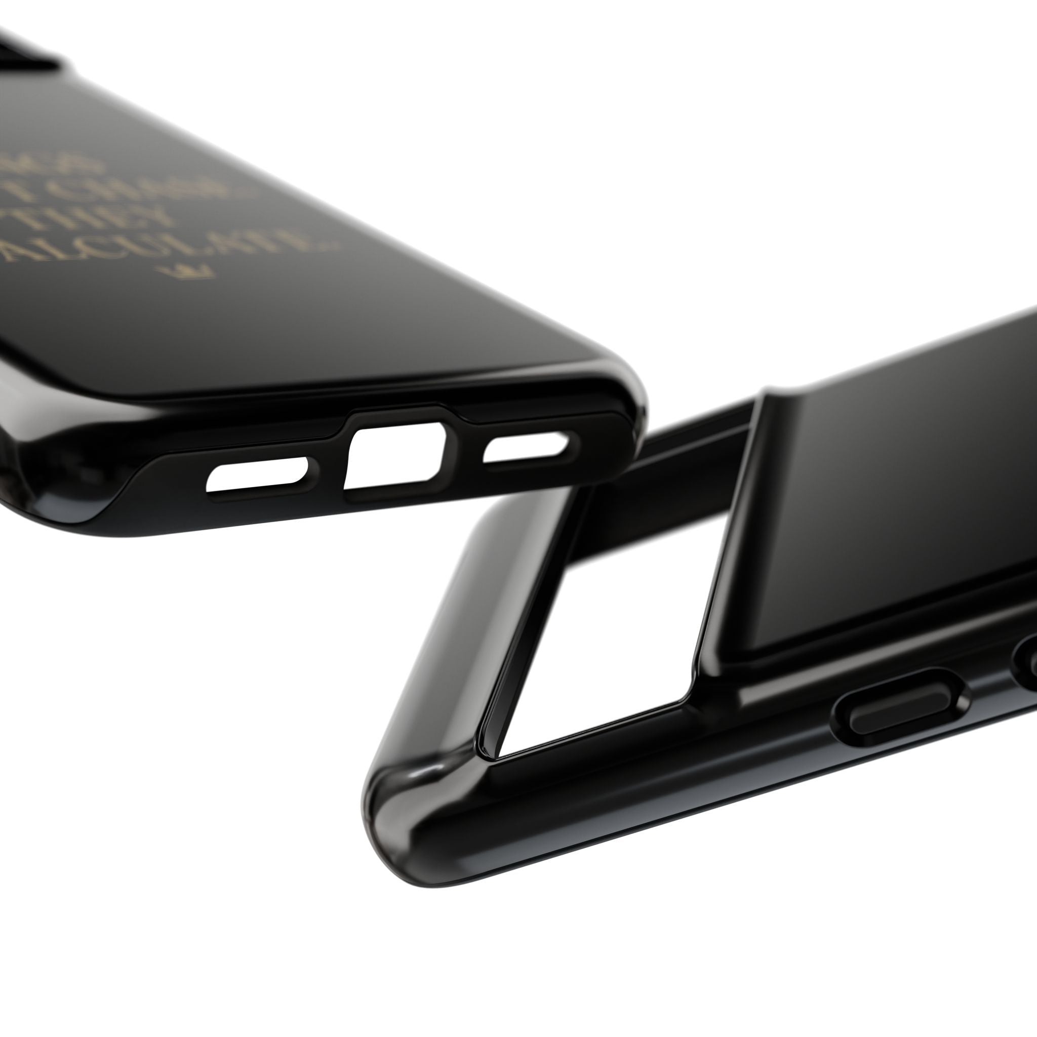 Kings Don't Chase. They Calculate. Phone Case