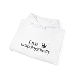 Unapologetically You Hooded Sweatshirt, Comfortable Hoodie for Self-Love, Unisex Sweatshirt, Gift for Friends, Cozy Layering Piece