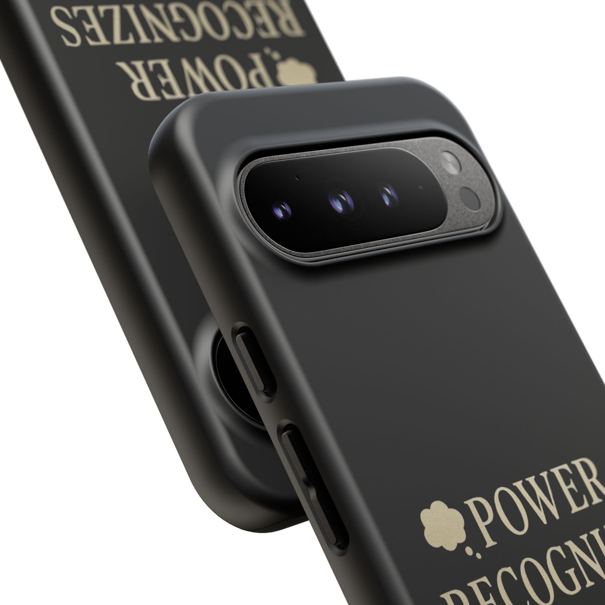 Power Recognizes Power Phone Case