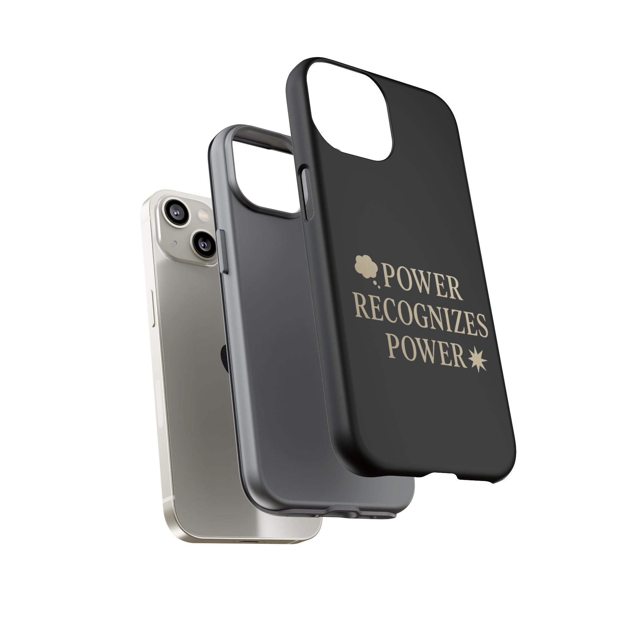 Power Recognizes Power Phone Case