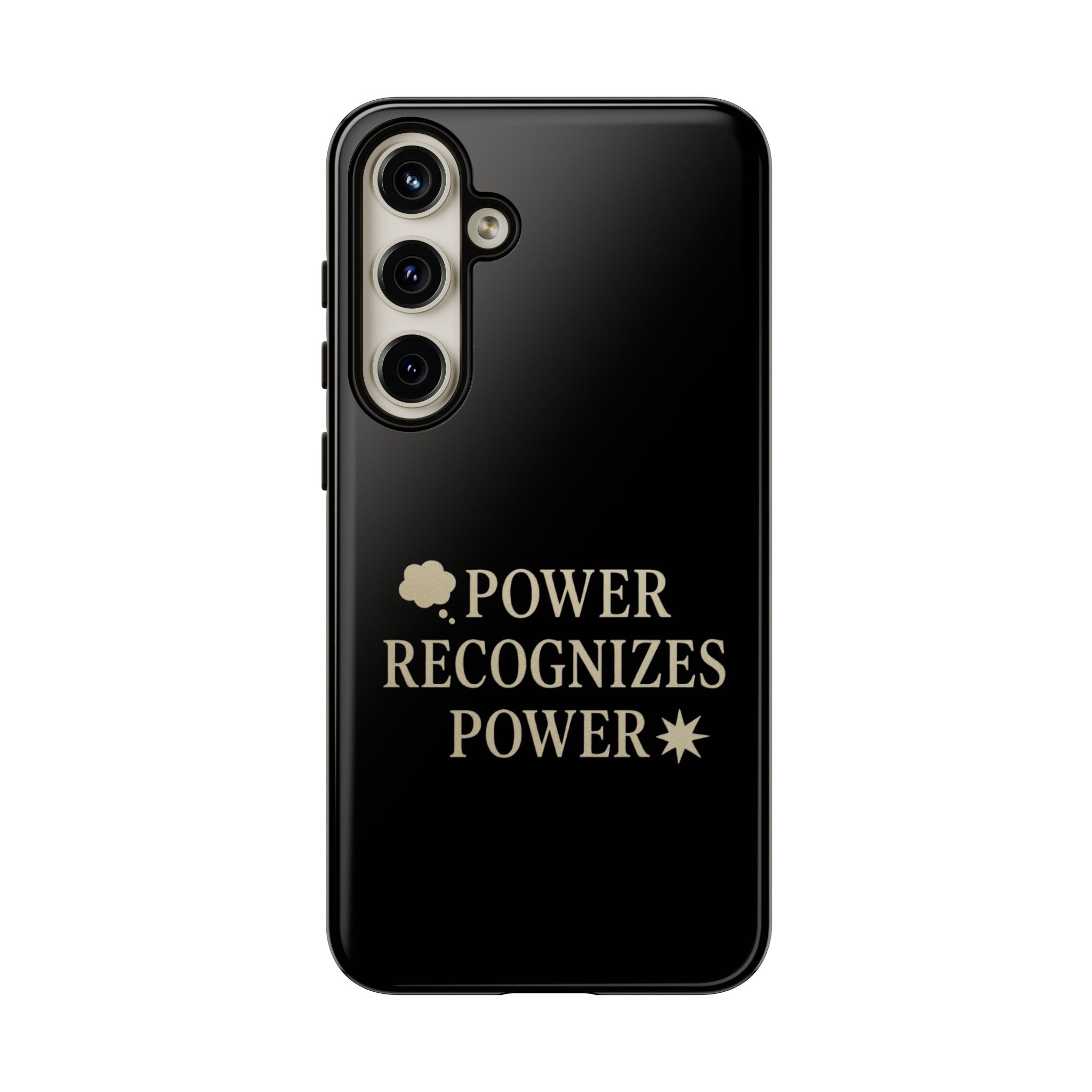 Power Recognizes Power Phone Case