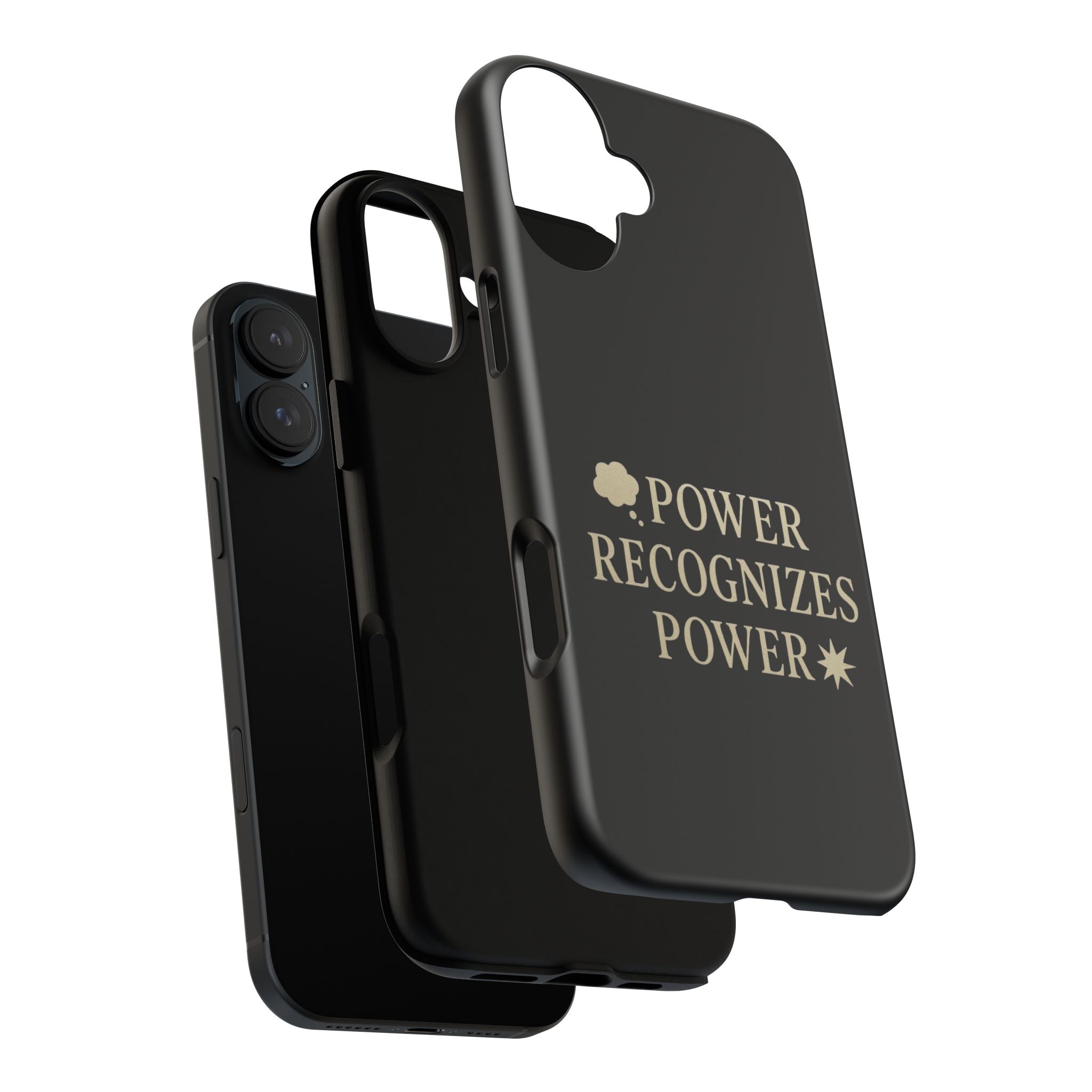 Power Recognizes Power Phone Case
