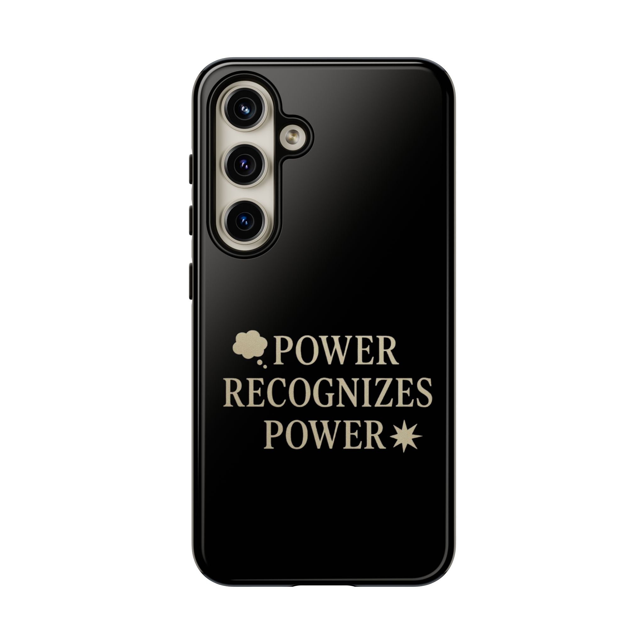 Power Recognizes Power Phone Case