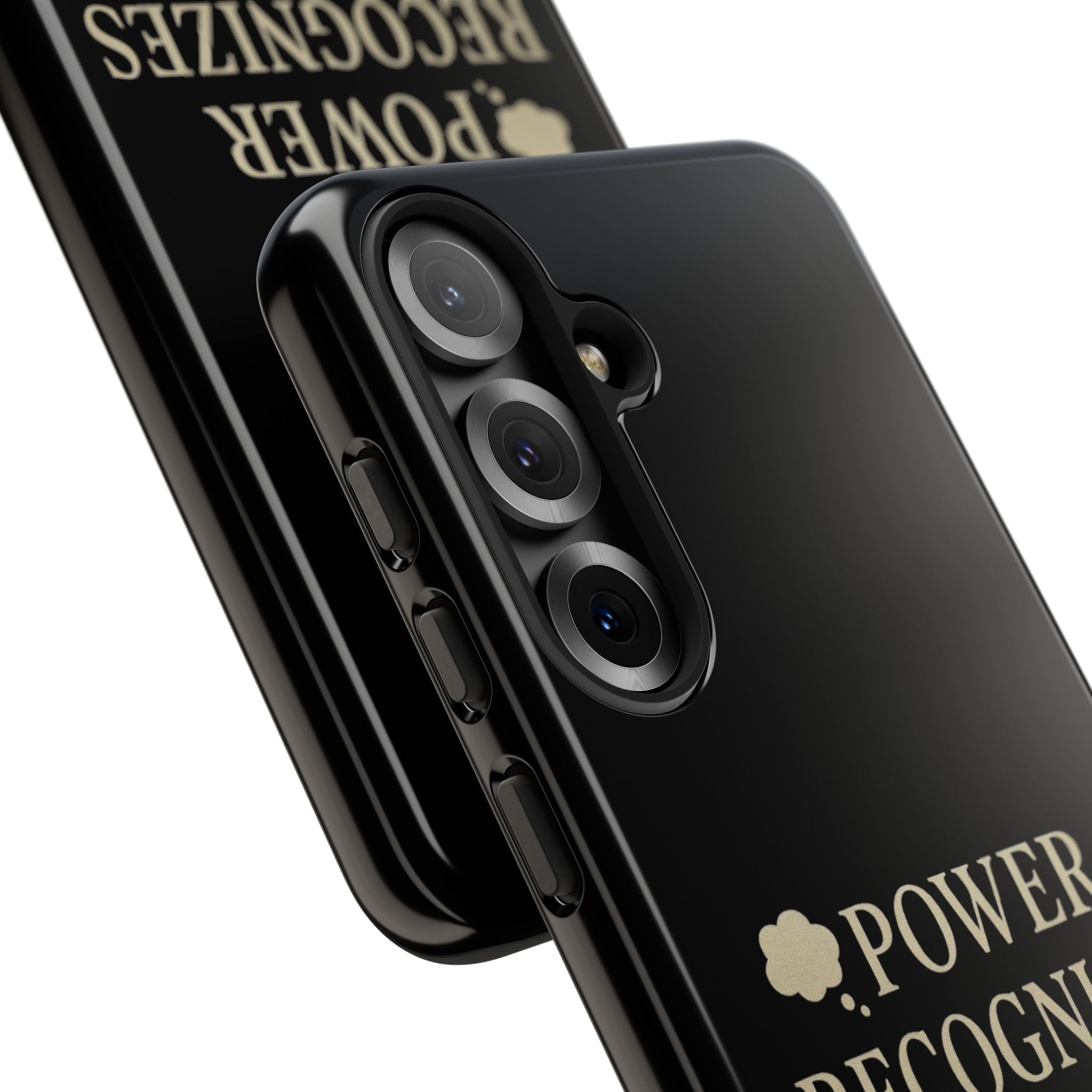 Power Recognizes Power Phone Case