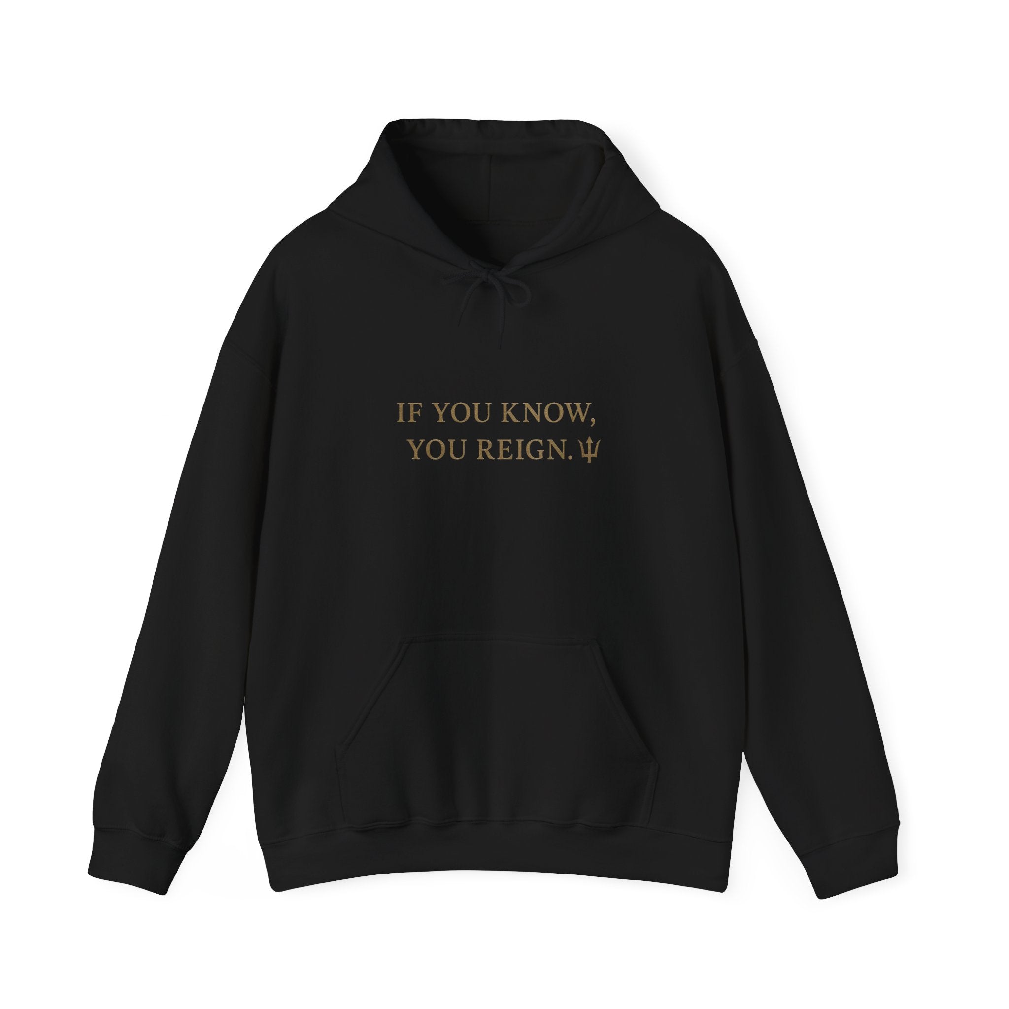 If You Know, You Reign Sweatshirt | Cozy Unisex Hoodie for Empowerment, Casual Wear, Gift for Friends, Inspirational Apparel
