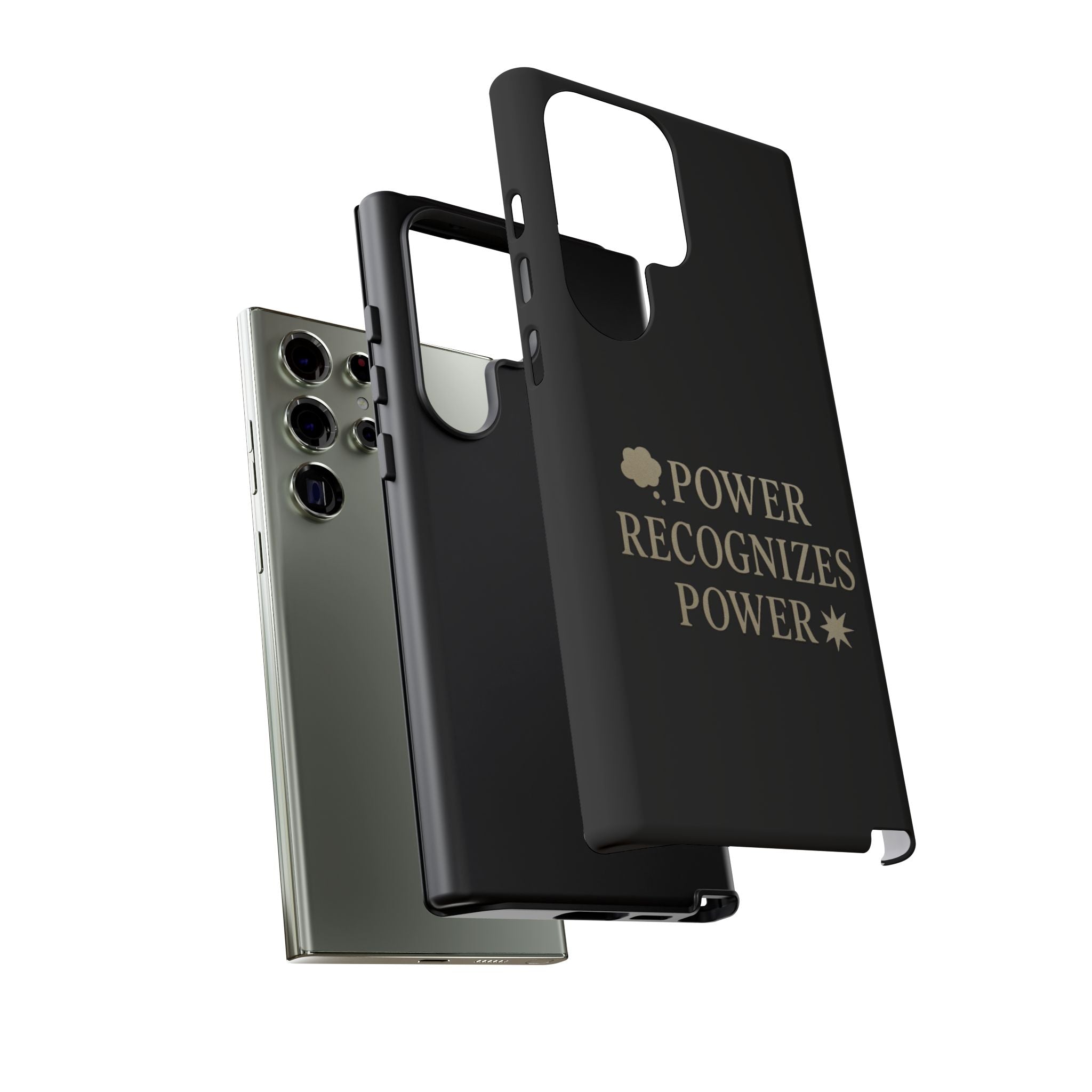 Power Recognizes Power Phone Case