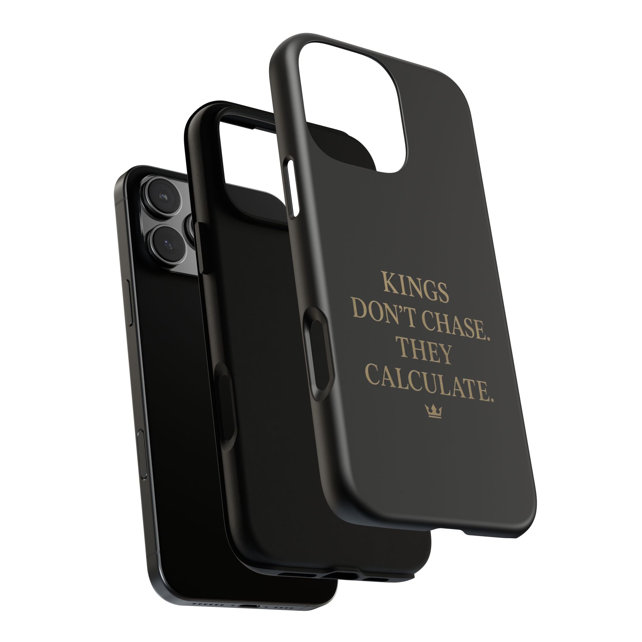 Kings Don't Chase. They Calculate. Phone Case