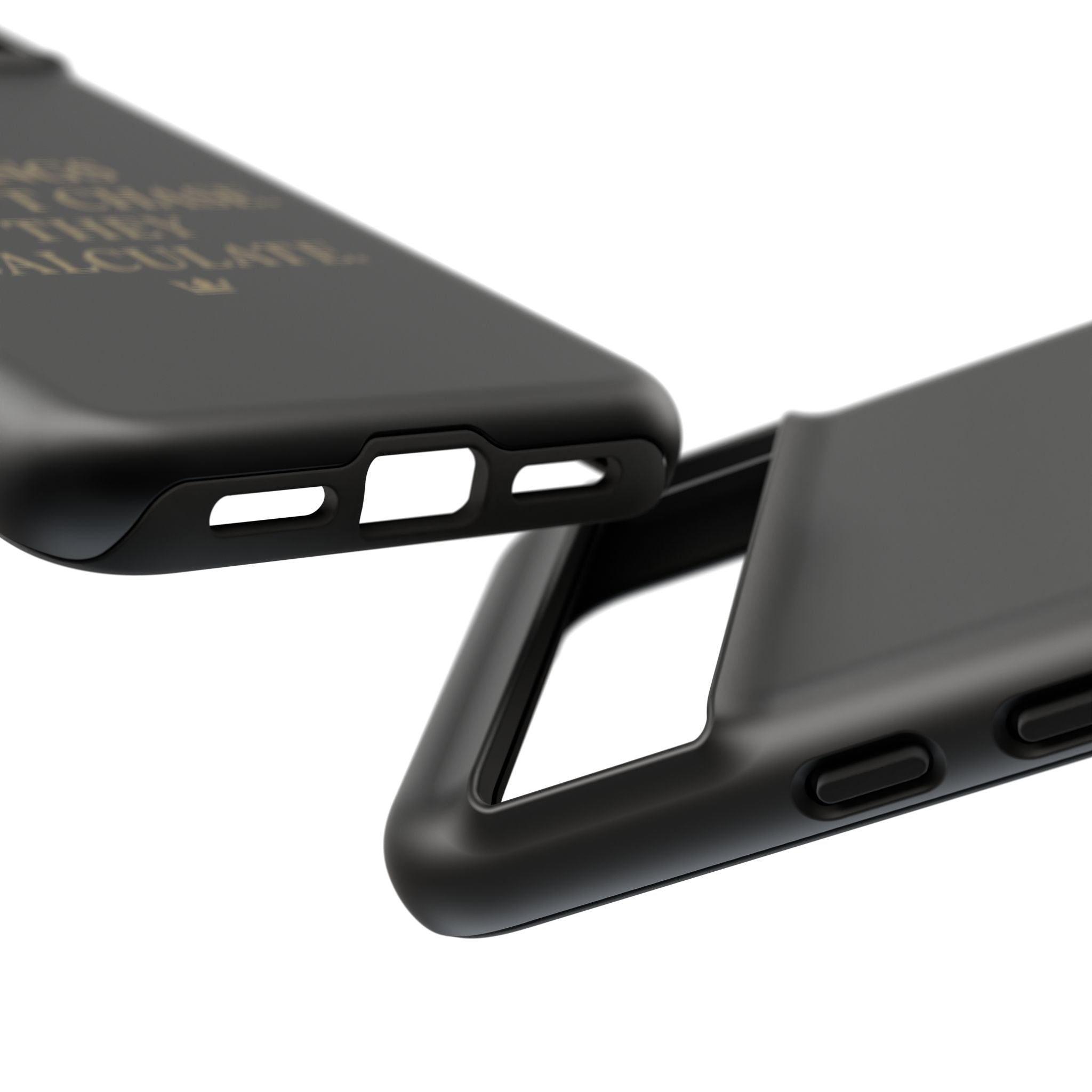 Kings Don't Chase. They Calculate. Phone Case