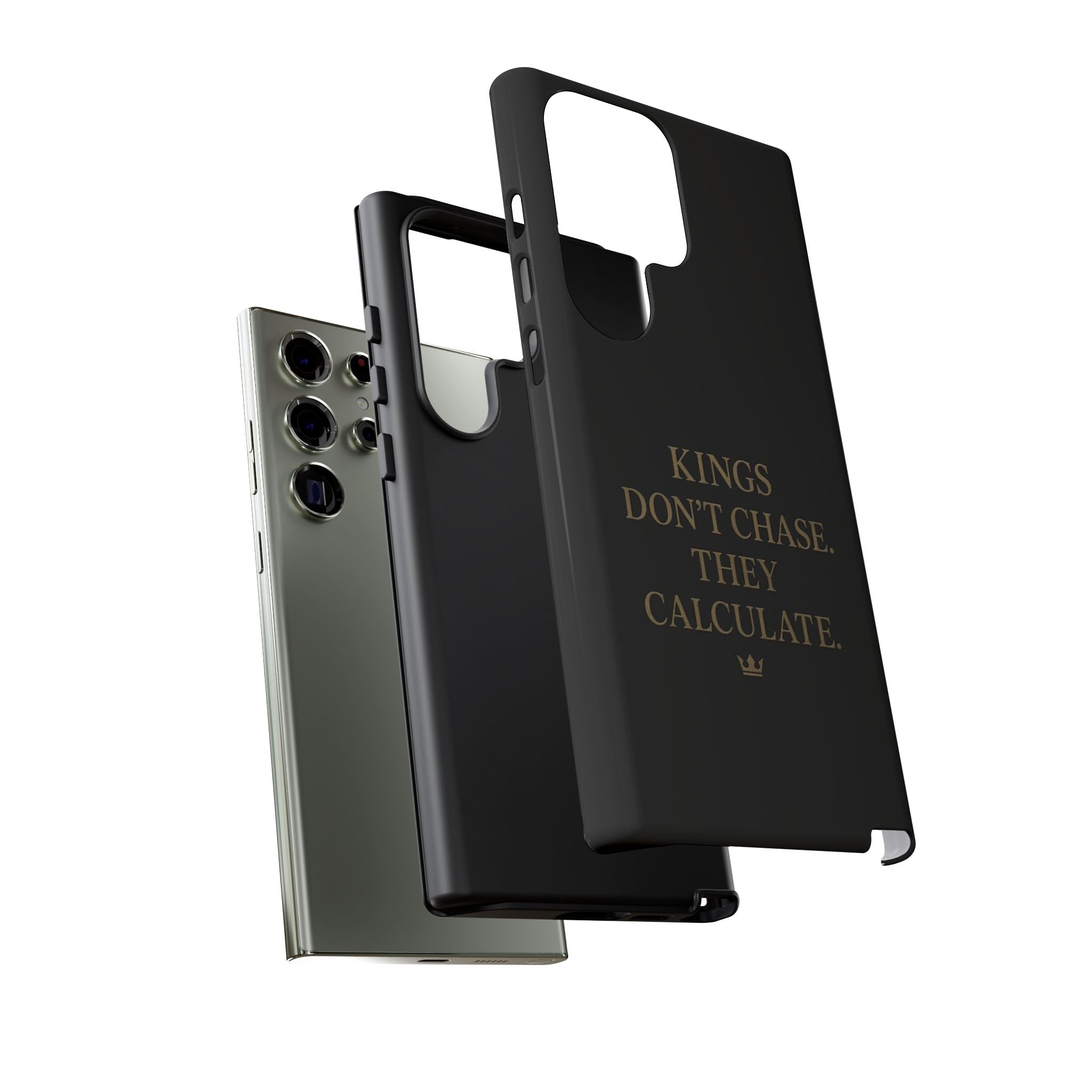 Kings Don't Chase. They Calculate. Phone Case