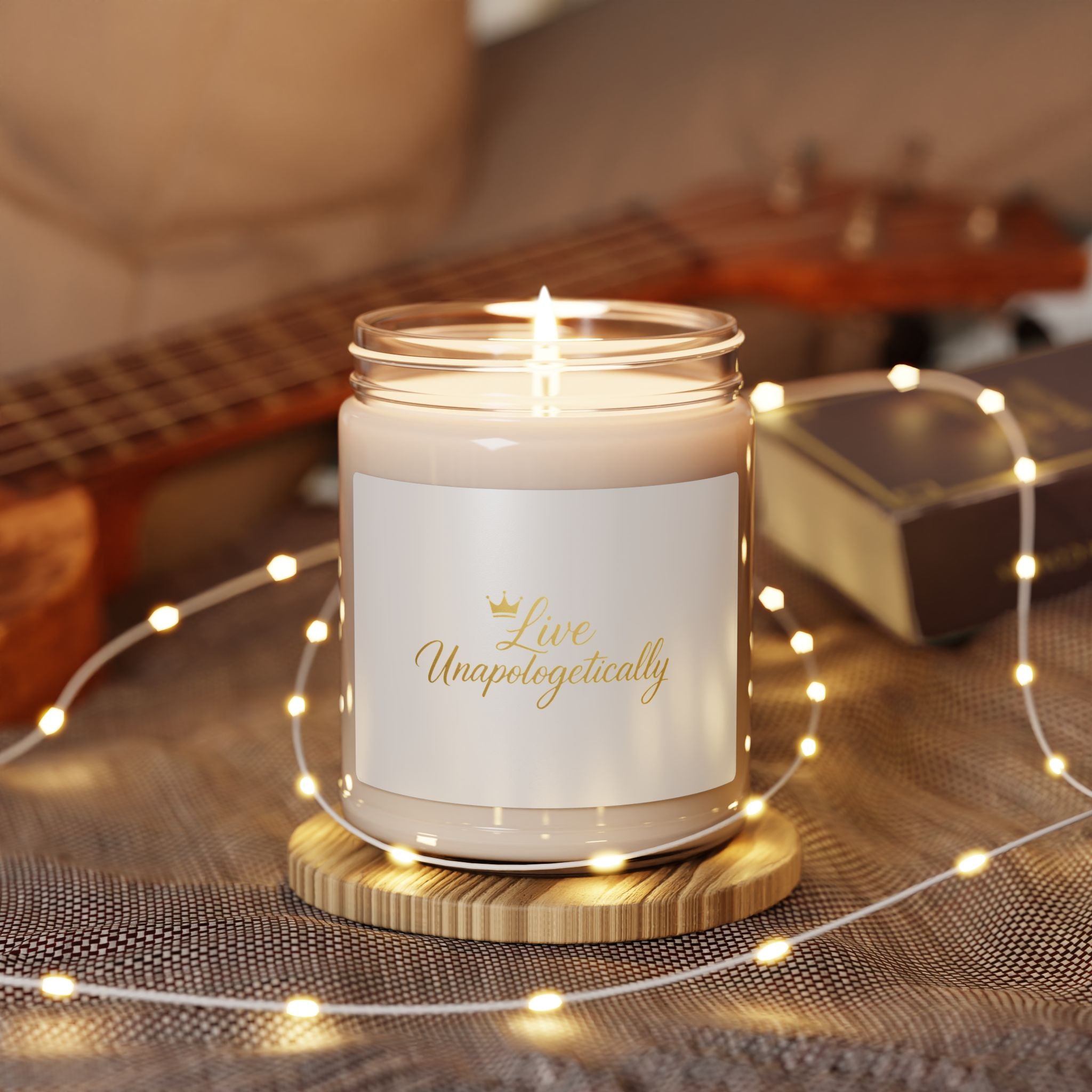 Live Unapologetically Scented Soy Candle