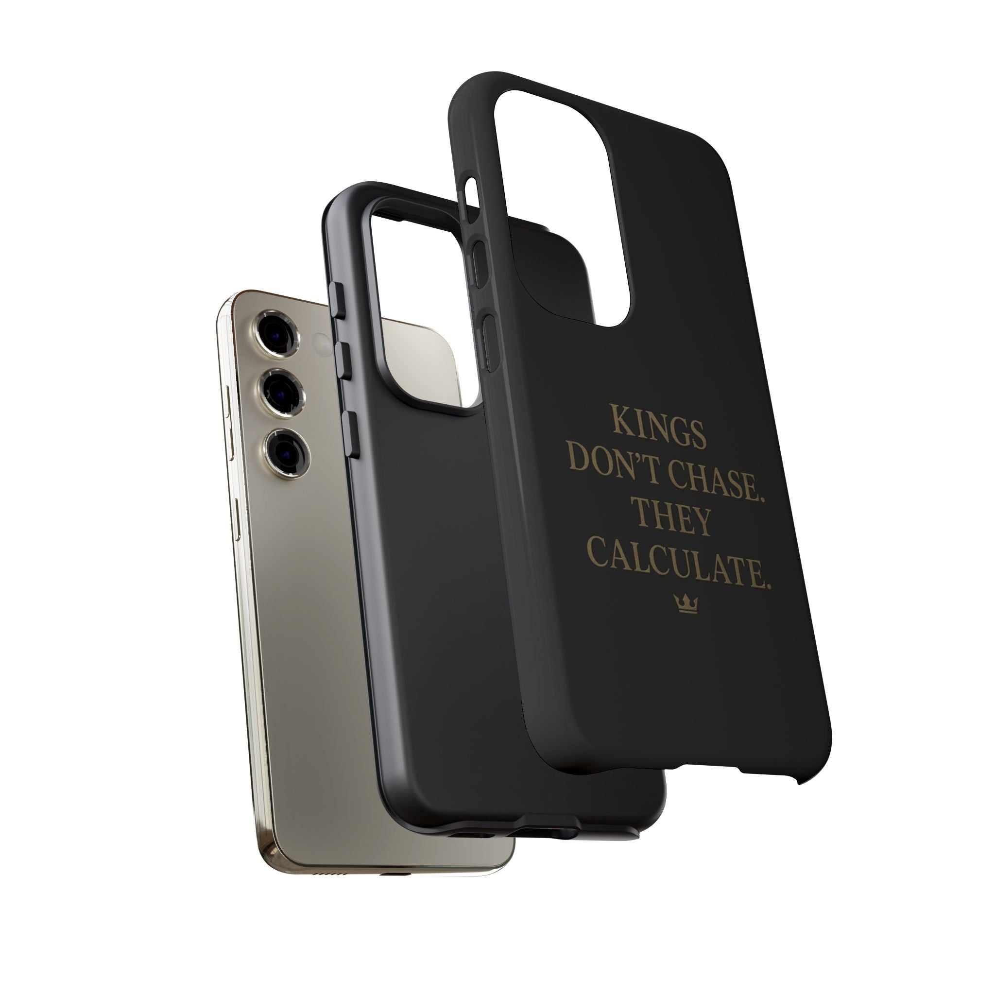 Kings Don't Chase. They Calculate. Phone Case