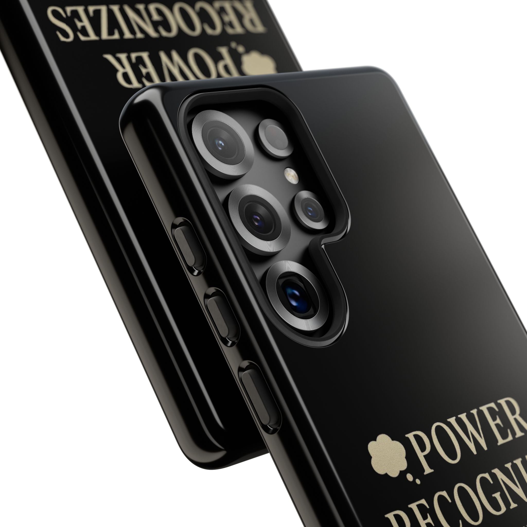 Power Recognizes Power Phone Case