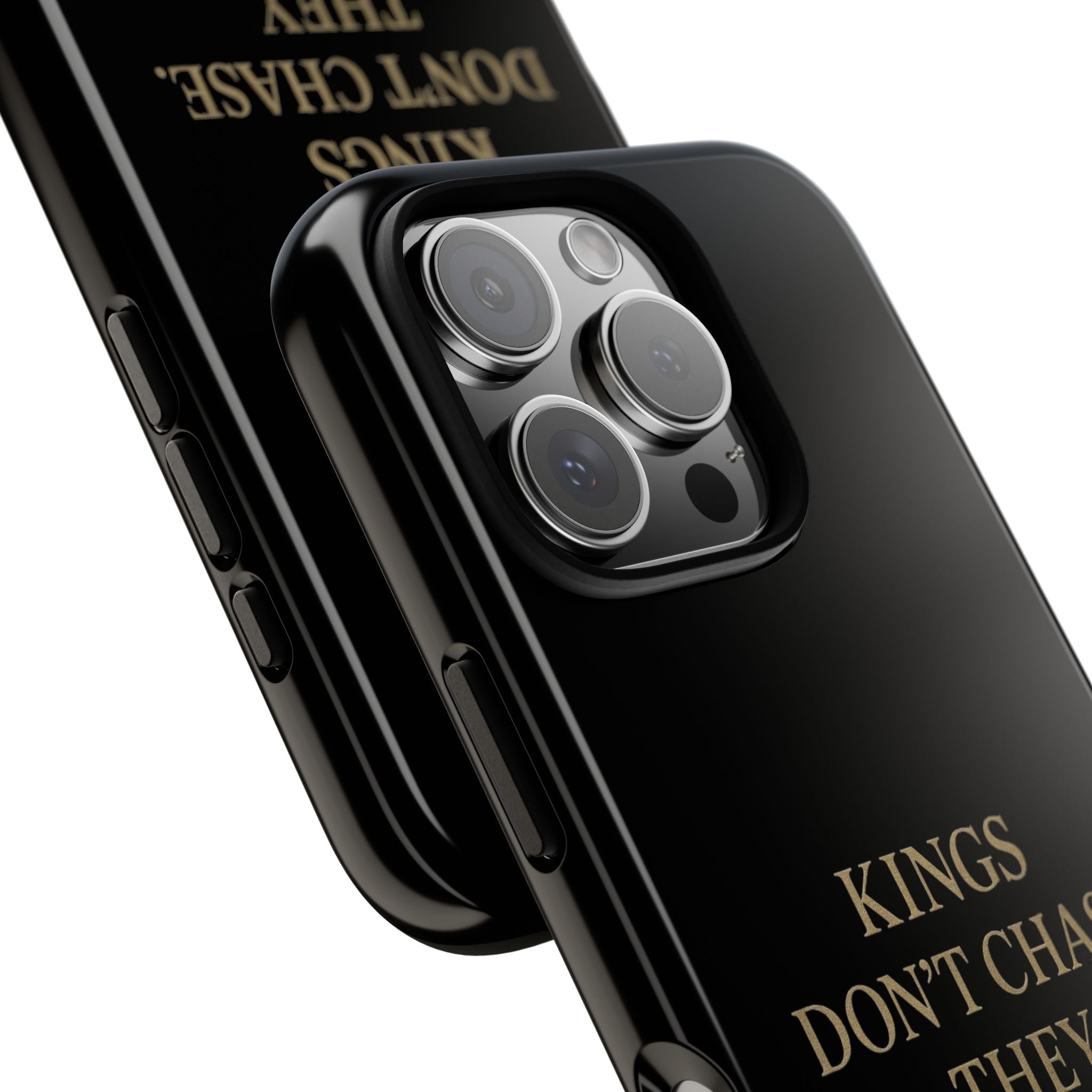 Kings Don't Chase. They Calculate. Phone Case