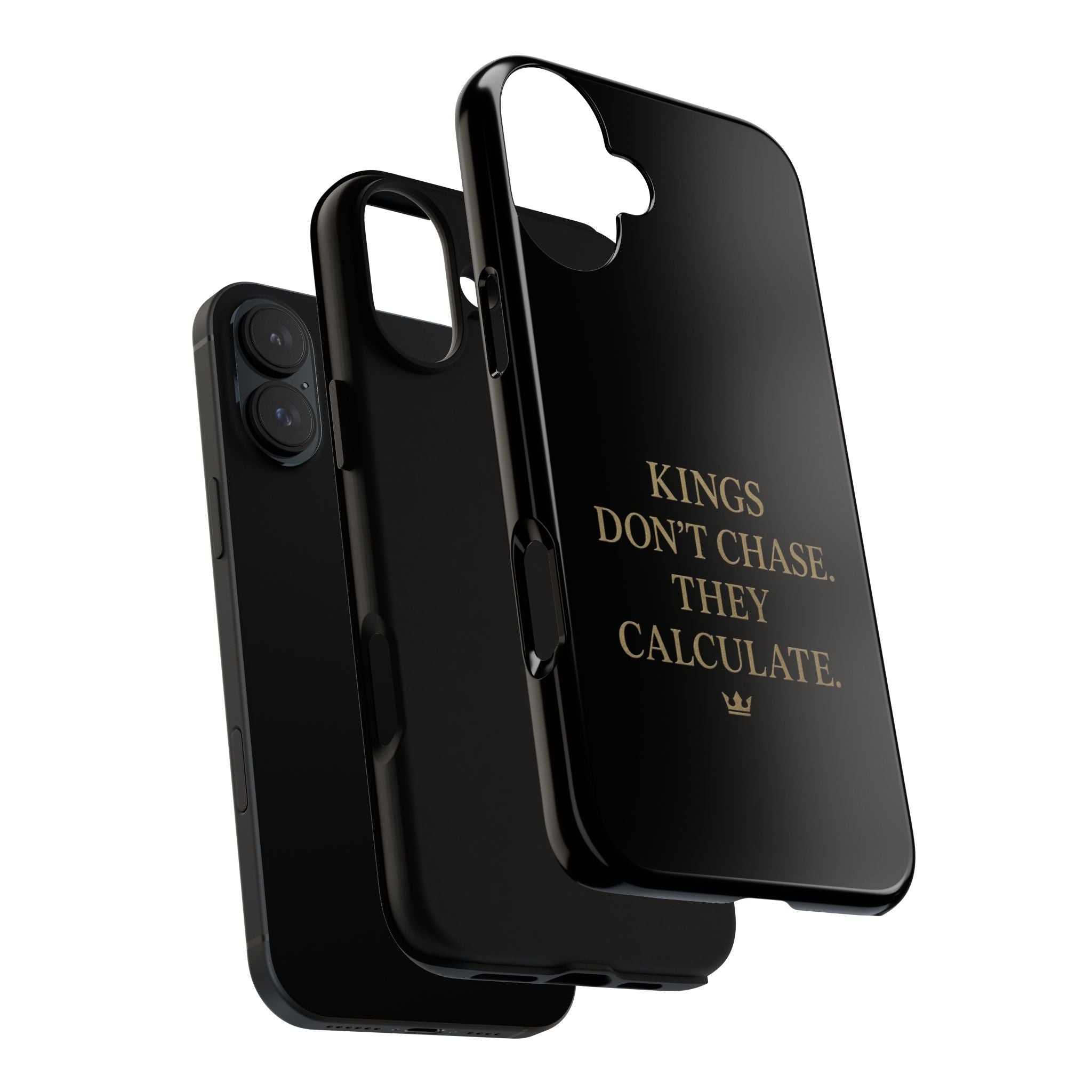 Kings Don't Chase. They Calculate. Phone Case