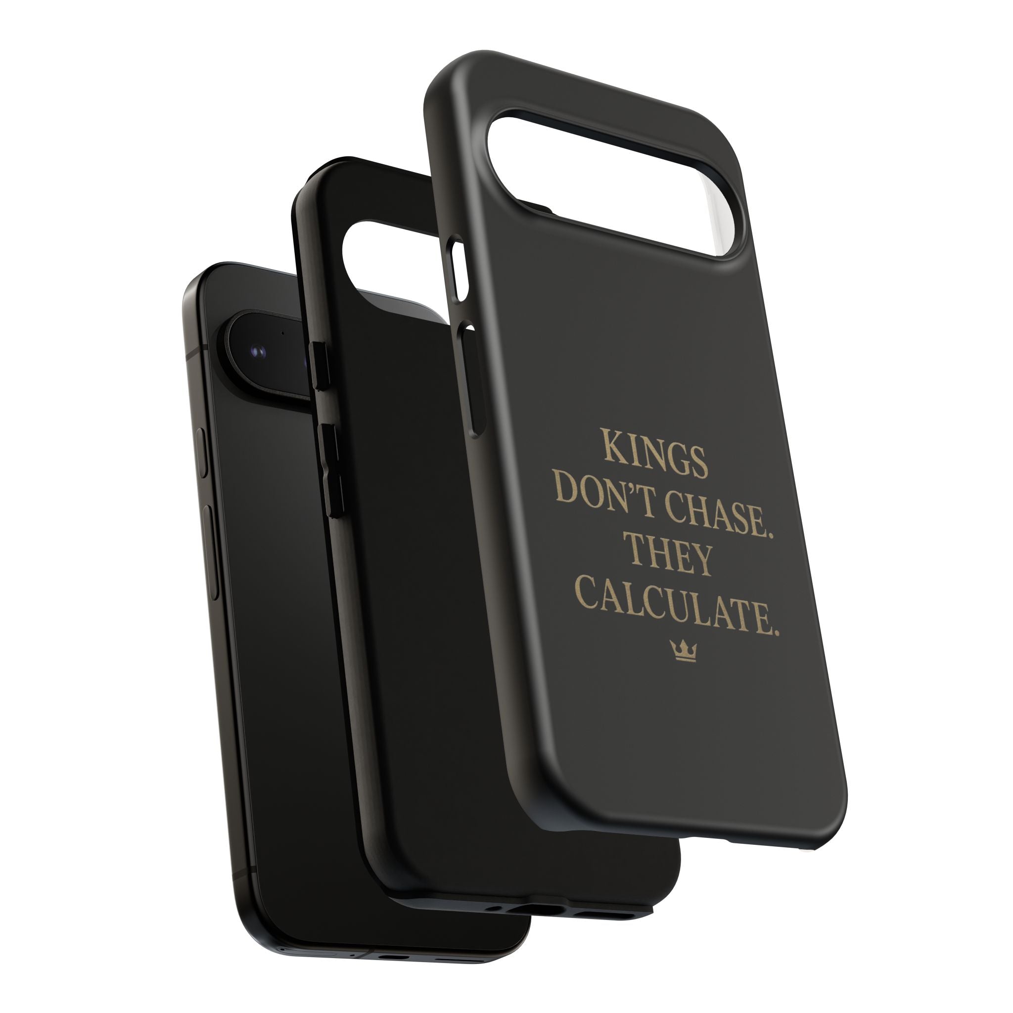 Kings Don't Chase. They Calculate. Phone Case