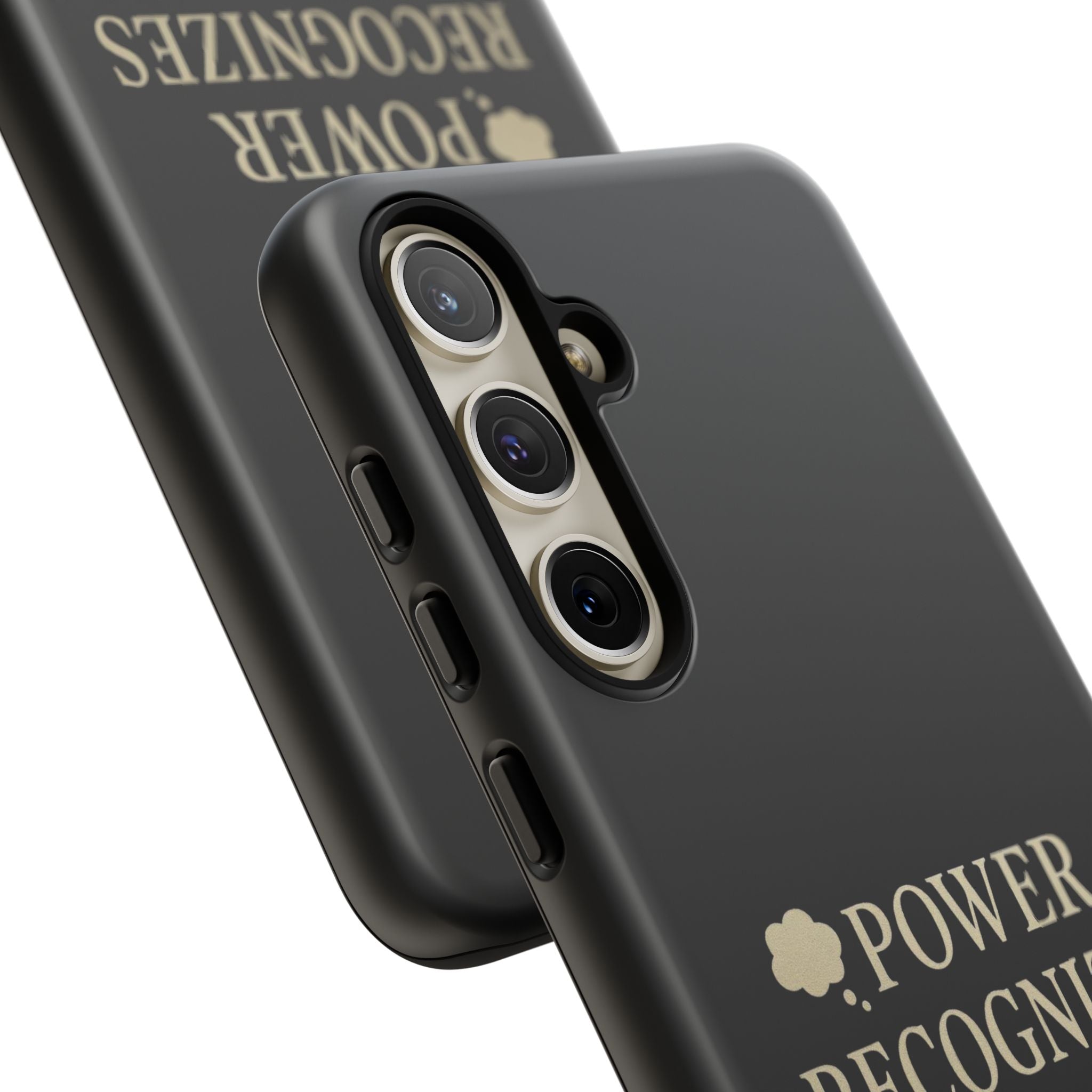 Power Recognizes Power Phone Case