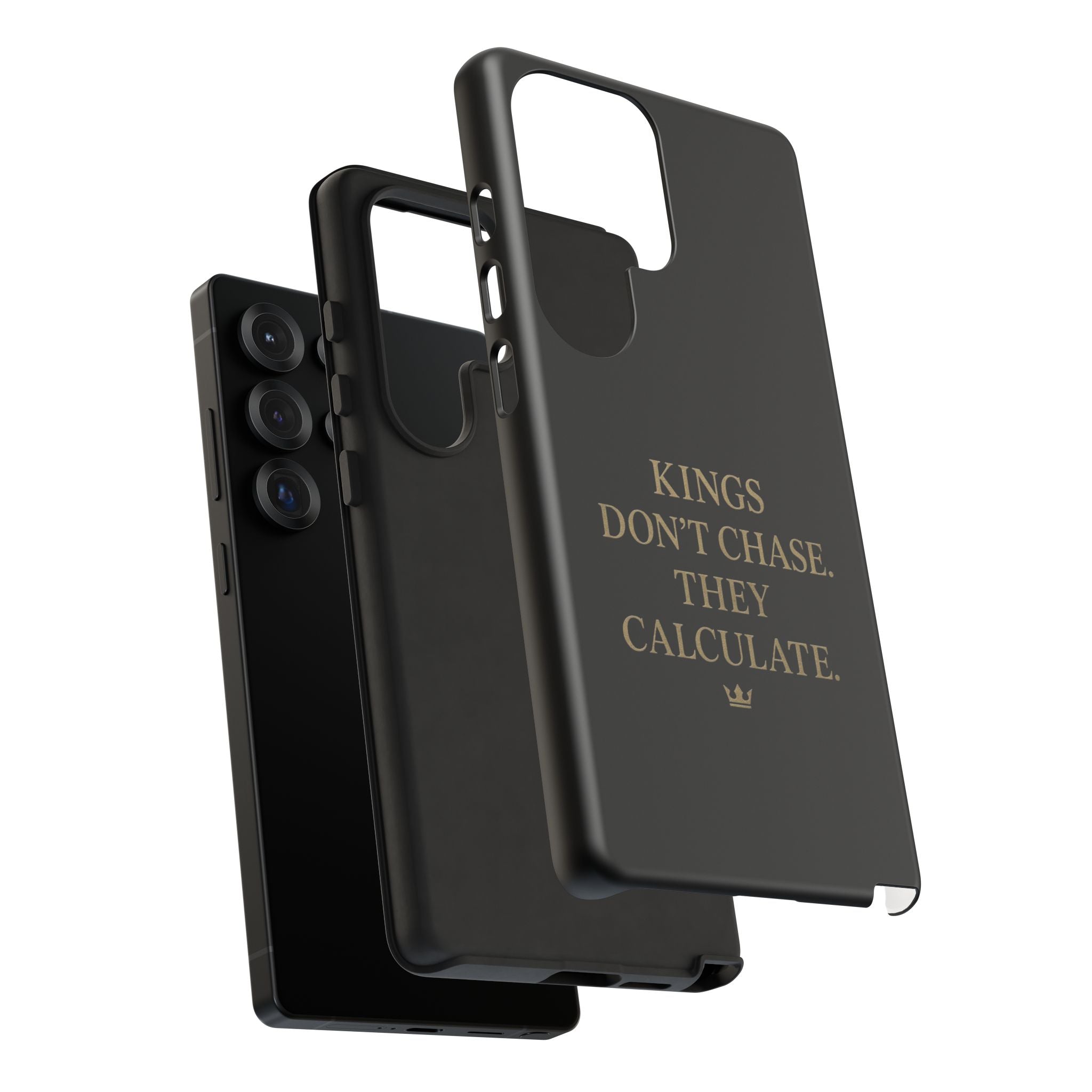 Kings Don't Chase. They Calculate. Phone Case