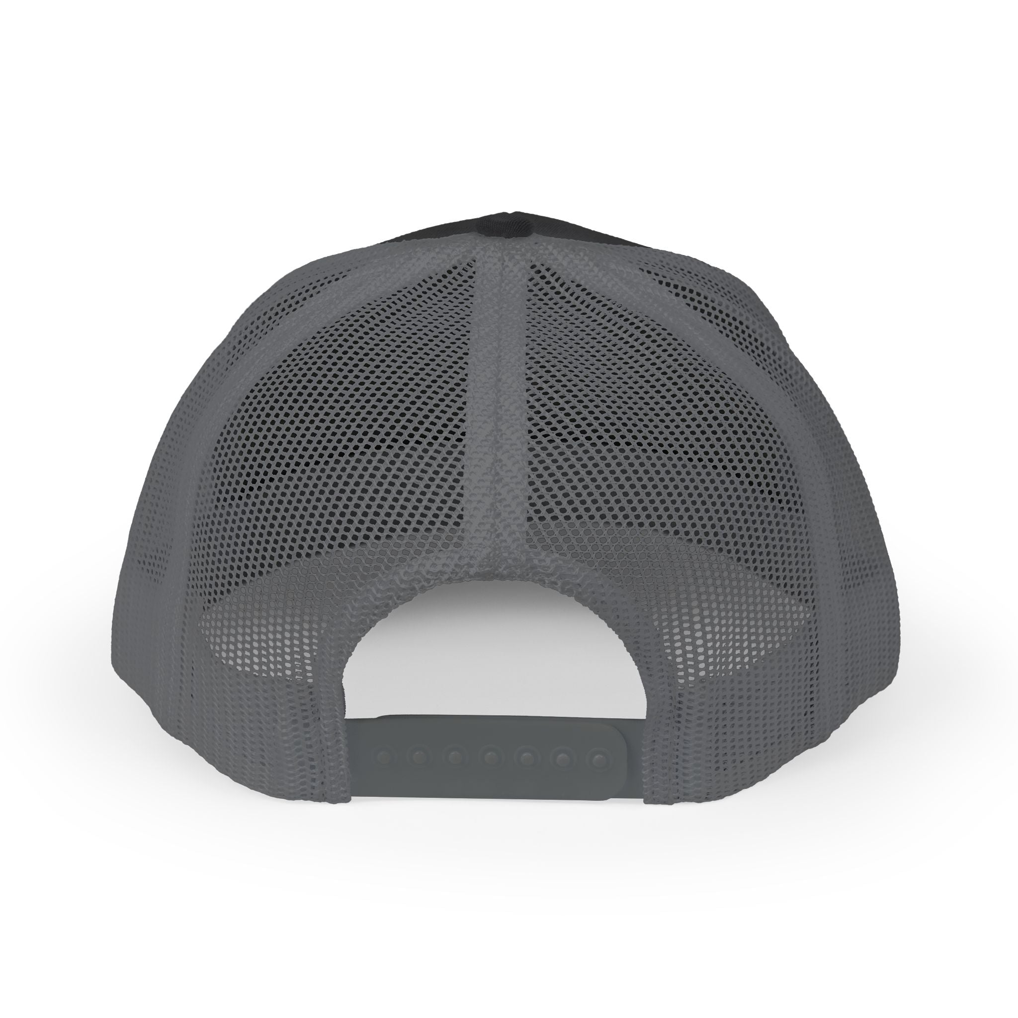 Embroidered Crown Logo Snapback Trucker Cap