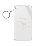 Kings Don't Chase. They Calculate. Keychain Charm