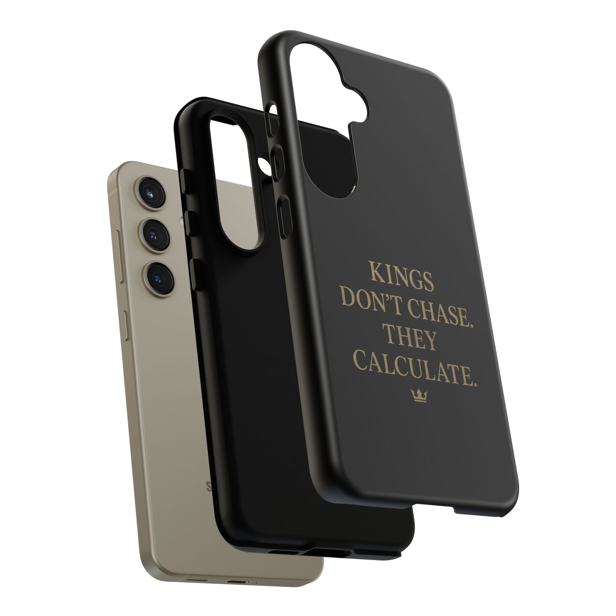 Kings Don't Chase. They Calculate. Phone Case